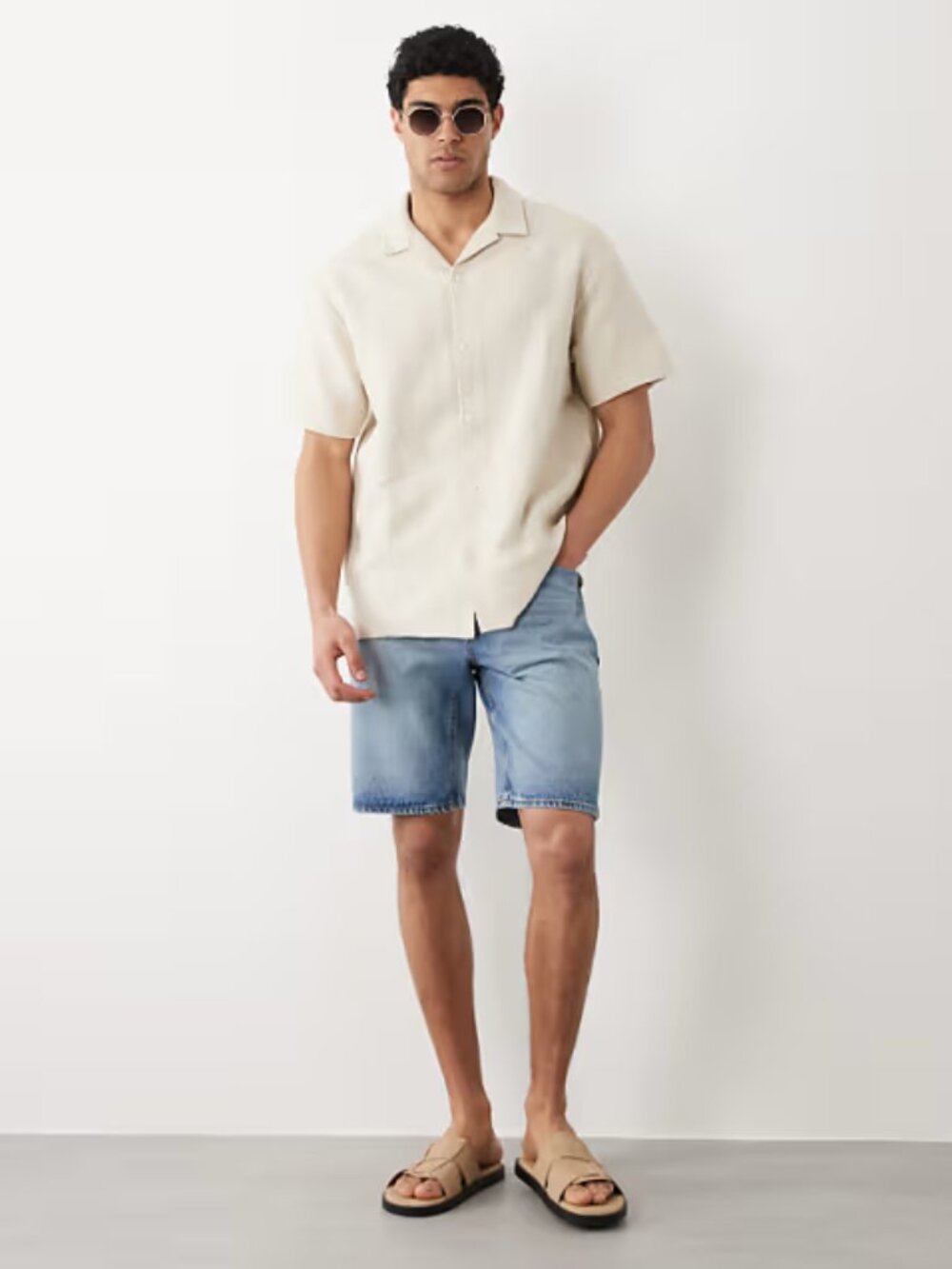 JACK & JONES TEXTURED SHORT SLEEVE SHIRT